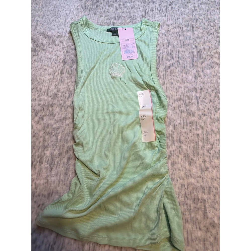 Wild Fable Womens XXS Ribbed Knit Tank and tee bundle 5‎ piece lot - Picture 6 of 11